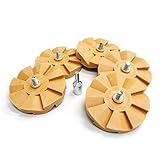 ツールズアイランド(Toolsisland) ステッカーはがし シールはがし ゴムトレーサー (5個セット, エイトフィン)