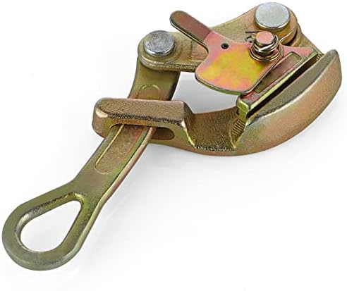 EKIEUDL 1 Ton Cable Puller Steel Wire Grip Heavy Duty Ratchet Wire Rope Tightener For 5 32 7 8 Steel Cables Ee372ph012 - View #10