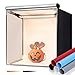 Produktbild FOSITAN 40x40x40cm Fotostudio Dimmbare Bi-Color Lichtzelt Tragbare Faltbare Studiobox mit 2X 168pcs LED Beleuchtung, (schwarz, blau, weiß, rot, grau) für Professionelle Fotografie