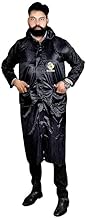 PRO365 Unisize Waterproof Full Sleeve Rain Poncho Stylish/Versatitle Lightweight With Portable Protection for Mens & Womens (One Size Fits All)