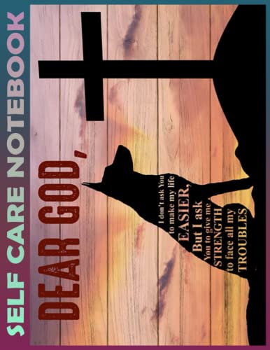 Self Care Notebook: German Shepherd dear god for dog lover My Self-Care, Nutrition, Fitness, Goal Planner for Productivity, Time Management and Focus - Task Organizer. Spend 10 Minutes Journal to Inspire a Happier, Healthier & More Grateful Mindset