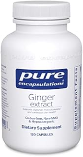 Pure Encapsulations Ginger Extract | Supplement to Support The Digestive, Musculoskeletal, and Cardiovascular Systems* | 120 Capsules