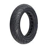 AlveyTech Solid Rubber 10' x 2.50' Honeycomb Tire - Fits The Ninebot by Segway MAX G30 Electric Scooter, Flat Free Solid Tire For Front or Rear Wheel Replacement with DY-036-01 Tread Pattern (1)