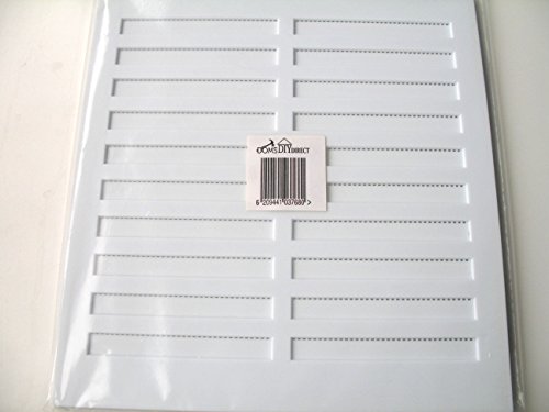 Copertura ventilazione di colore bianco regolabile...