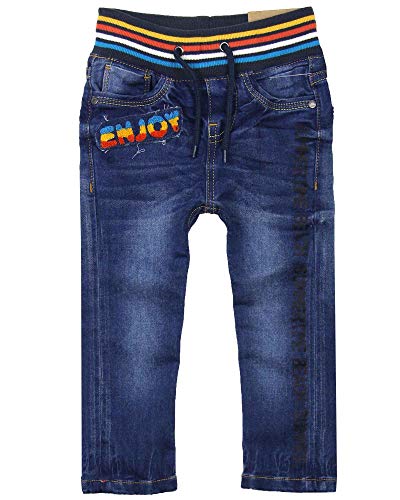 Boys Jogg Jeans with Striped Waistband, Sizes 2-7