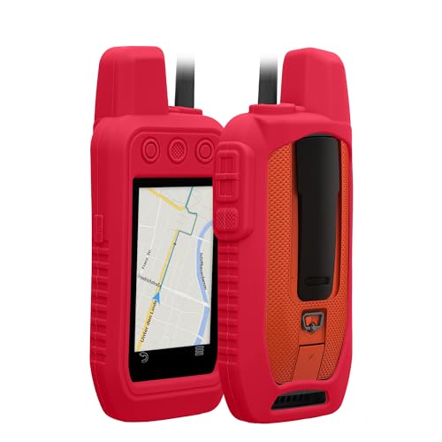 kwmobile Étui Compatible avec Garmin Alpha 300 / Alpha 200 - Housse de Protection en Silicone pour Navigateur GPS Pédestre - Fuchsia