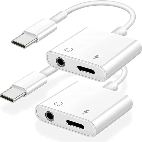 [MFiF] iPhone 15wbhzA_v^[ 2C1 USB C - 3.5mm AuxI[fBIhO + [dXvb^[wbhzANZT[ iPhone15/15Plus/15Pro/15Pro Max/Samsung Galaxy