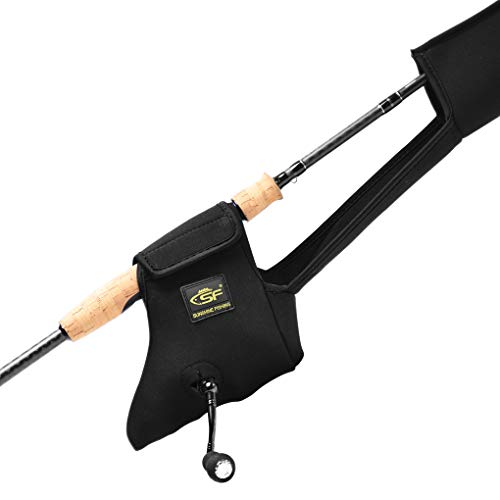 Image of SF Fishing Rod Sock Fishing Rod Sleeve Rod Cover Braided Mesh Rod Protector Pole Gloves Fishing Tools for Spinning Fishing Rod,Casting Rod,Musky Rod, Ice Rod, Fly Rod, Spey Rod