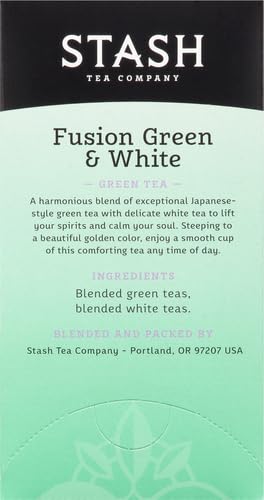 Miniatura 11 de Stash, Té verde y blanco de fusión, bolsas de té, 18 unidades