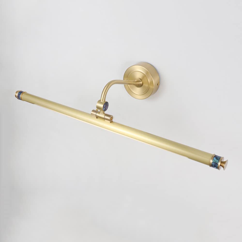 TYKHGFS Lámpara Frontal de Espejo LED Moderna, lámpara Lineal para baño, lámparas de Espejo de tocador de Tira Larga Ajustables para gabinete con Espejo, vestidor, iluminación de Imagen y exhibición