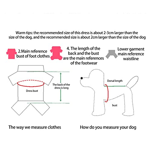 Xmiral Abito da Principessa Cucciolo Universale