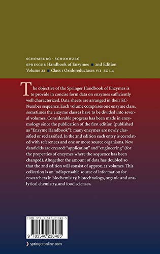 Class 1 Oxidoreductases VII: EC 1.4: 22