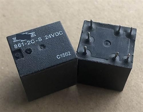 Relais 7 broches 24V 861-2C-S inverseur double 4117-2C-24V continu