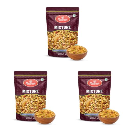 Image of Haldiram's Nagpur Mixture, 350g /400g(weight may vary) (Pack of 3)