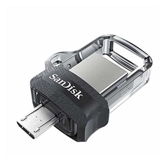 Pen Drive SanDisk p/Smartphone Ultra Dual Drive MicroUSB/USB 3.0 256GB