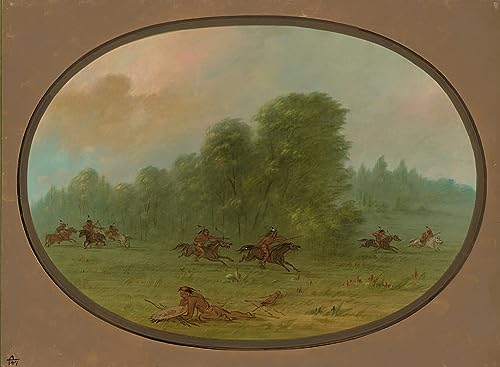 Tableau Bataille Jiccarilla Camanchées pour passionné d'histoire