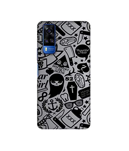 Image of Discover Or Death Design 3D Printed Hard Back Case Cover for Vivo Y51A / Y31 (2021)