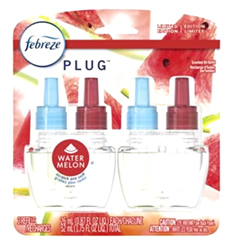 Image of Febreze Plug In - Limited Edition - Watermelon - Scented Oil Refills - (2 Count, .87 Oz)