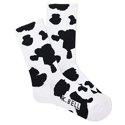 Image of K. Bell Women's Fun American Classics Crew Socks (1-Pack)