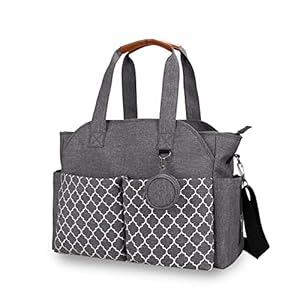 MEYTEILAY Wickeltasche mit Wickelunterlage Grau