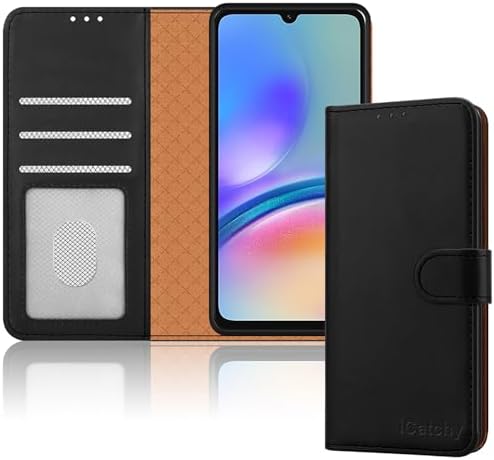 For Huawei P30 Lite Case PU Leather Wallet Book Flip Folio Stand View Magnetic Multi-Pattern Cover Compatible With Huawei P30 Lite Phone Case (Sliver Butterfly - View #3