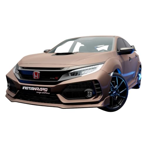 3M Car Wrap Roll 2080 Matte Metallic Brown