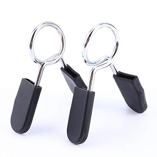 2 Stks Barbell Lente Kraag Clips, Standaard 25mm Barbell Dumbbell Lock Klem Lente Kraag Clip Voor Dumbbell Barbell Clamp Bar Gym