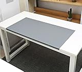 Almohadilla de escritorio de cuero impermeable con protector de bordes, alfombrilla de mouse extendida de alta calidad para accesorios de oficina en casa, protector de escritorio de oficina grande,