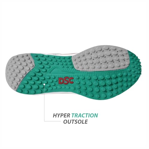 Image of DSC Endgame Cricket Shoes with Durable Rubber Studs; Professional Cricket Footwear for Batting, Bowling, and Fielding