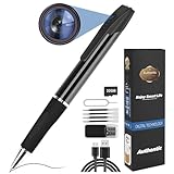 SIKVIO 32GB Hidden Camera Full 1080P Spy Camera Pen - Hidden Security Cam with Loop Recording and Picture Taking Rechargeable Battery for Home Security or Classroom