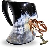 Viking Cup Drinking Horn Tankard Authentic Medieval Inspired drinking Mug