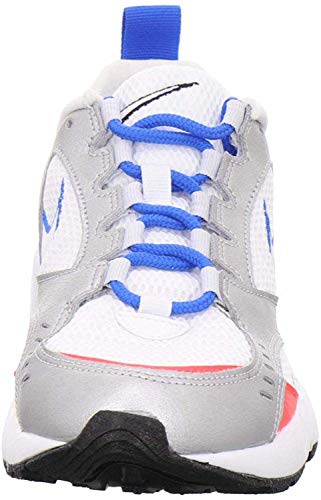 Tênis de corrida feminino Nike, Foto branca multicolorida azul metálico prata 101, 4 M UK