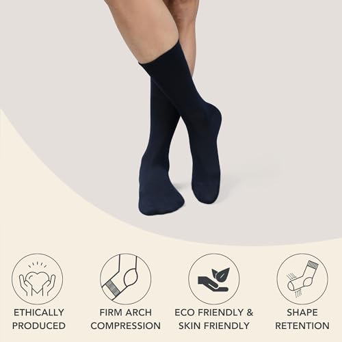 Image of Women's Dress Socks Thick Cushioned Cotton, Moisture-Wicking socks