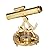 Deco 79 28147 Brass Telescope Compass Feel The Distant Objects Nearer