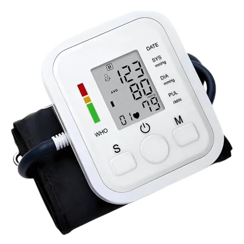 Medidor De Pressão Digital Esfigmomanometro Aparelho De Pressao Digital Elétrico De Braço - Modelo Premium.