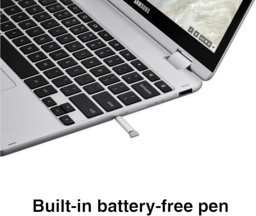 Image of Samsung 12.2 inch FHD 2-in-1 Touchscreen Chromebook Plus Laptop for Business&Students, Intel Dual-Core, 4GB RAM, 564GB Storage(64GB eMMC+512GB External), Chrome OS, Silver