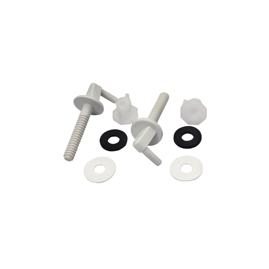 Parryware Comfort EWC Seat Cover Hinges Colourless | Fixing Kit for EWC Models | Plastic Seat Cover Fixtures (Pack of 5) (B0D717XNMX) Amazon Price History, Amazon Price Tracker