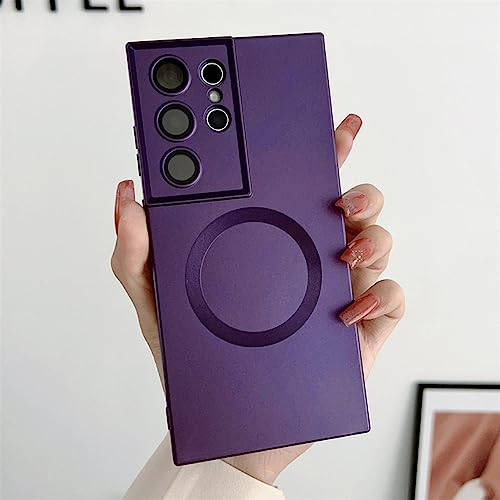Coque violet foncé rechargeable sans fil pour rester connecté en déplacement