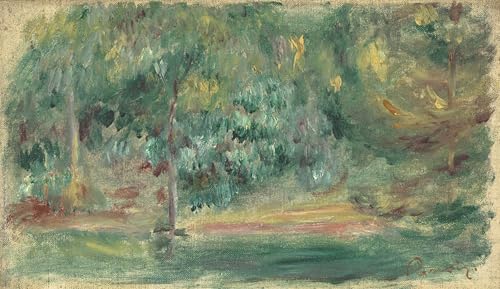 Graffiti art mural paysage de Pierre Auguste Renoir poster grand format