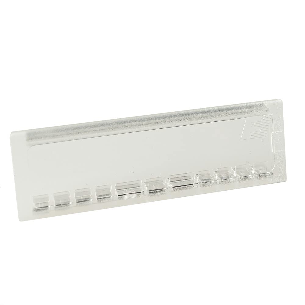 FELGNER Targhetta per nome per cassette postali JU 67 x 22 mm Plexiglass