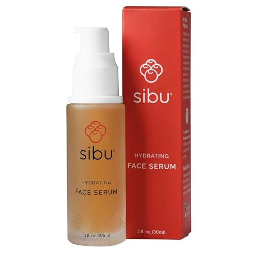 Sibu Hydrating Facial Serum, Made From Premium Sea Buckthorn Oil & Hyaluronic Acid (1oz) – Hydrates Dry Skin, Brightens Complexion & Reduces Blemishes
