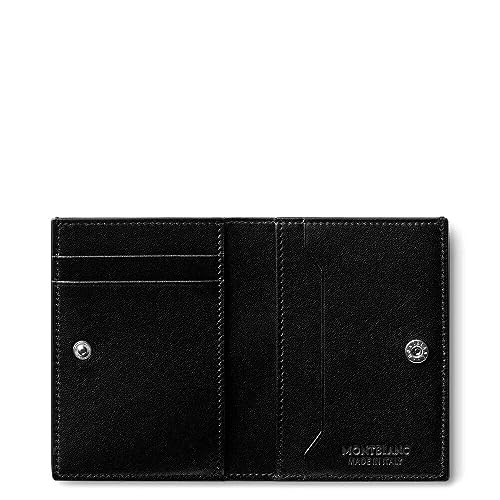 Montblanc Meisterstück 4810 Mini Wallet 4cc BK Wallet, Adults Unisex, Black (Black), One Size2