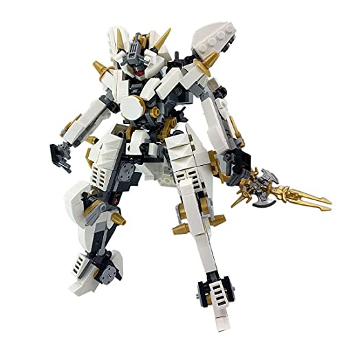 QIXIAOCYB XSuper MOC Simulation Mecha Modell, 460 Teile, DIY kleine Partikelbausteine, kreatives Zusammenbauen, Mecha…