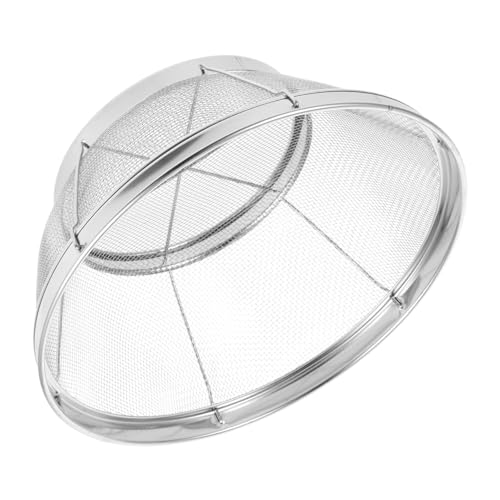 FONDOTIN Colino Acciaio Inossidabile Per Lavaggio Riso e Verdure Scolapasta Multiuso Con Rete Fine Per Cucinare Pasta e Frutta Capacità Ampia Facile Da Pulire e Manutenere