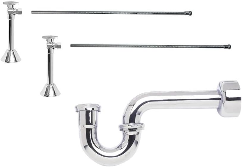 Mountain Plumbing MT4433-NL-PN Polished Nickel Universal Lavatory Supply Kit