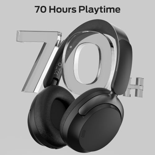 Image of Persona 3rd ANC Wireless Headphones, Premium Noise Cancelling with Bluetooth 5.4, Ultra-Light Foldable Over Ear Headphones, HD Voice Clarity, 70H Battery Life, Multi-Point Pairing, Comfort Fit