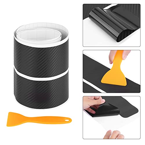 Adesivo de placa de soleira de porta de carro, adesivo de soleira de porta contra arranhões, para ca