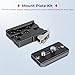 SMALLRIG Universal Quick Release Mount Plate Kit for Arca-Type, Built in Clamp and Plate, with 1/4''-20 & 3/8''-16 Threaded Holes- 2144B