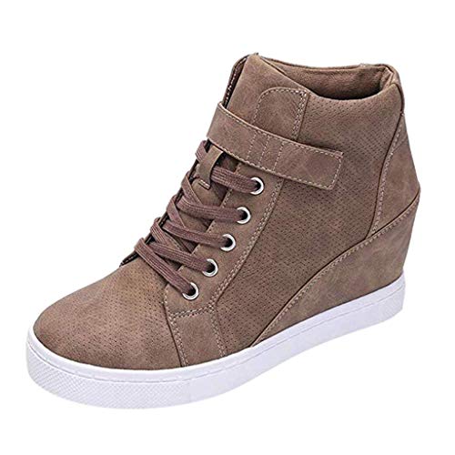 Zapatos Mujer Zapatillas Deportivas Cuña Cómodos Mocasines Plataforma Sneaker Calzado Deportivo de...