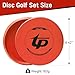 TP Disc Golf Starter Set, 3 Piece Disc Golf Set, Flying Discs with Putters Drivers Mid Ranges Suitable for Garden Park Backyard Beach